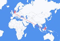 Flyrejser fra Palu, Indonesien til Düsseldorf, Tyskland
