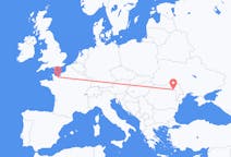 Flights from Caen, France to Iași, Romania