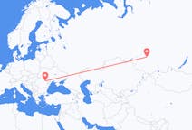 Flights from Kemerovo, Russia to Bacău, Romania
