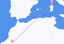 Flyreiser fra Tindouf, Algerie til Figari, Frankrike
