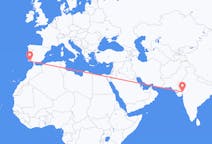 Flyreiser fra Ahmadabad, India til Faro-distriktet, Portugal