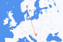 Flights from Oslo to Tuzla