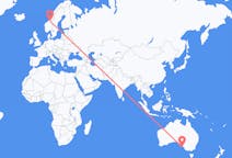 Flights from Kingscote, Australia to Trondheim, Norway