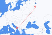 Flyg från Moskva till Brindisi