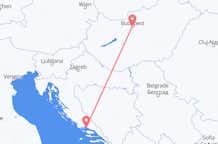 Flyrejser fra Split til Budapest