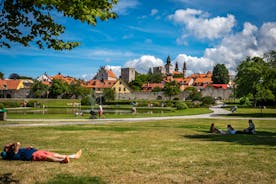 Photo of Visby, the main city on the picturesque island Gotland, Sweden. 