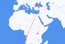 Vols de Luanda, Angola vers Nevşehir, Turquie