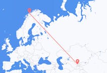 Flyreiser fra Tasjkent, Usbekistan til Tromsö, Norge