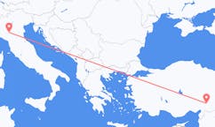 Flüge von der Stadt Parma in die Stadt Kahramanmaraş