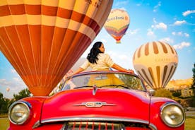 Private Vintage Car Tour in Cappadocia with Balloon View