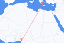 Flights from Benin City, Nigeria to Chania, Greece