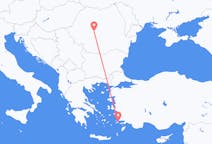 出发地 罗马尼亚出发地 錫比烏目的地 希腊科斯岛的航班