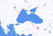 Vluchten van Bacău naar Elazığ