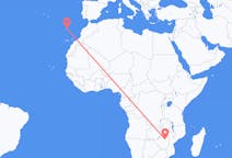 Flyg från Harare, Zimbabwe till Vila Baleira, Portugal