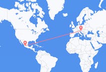 Flyg från Guadalajara, Mexiko till Klagenfurt, Österrike