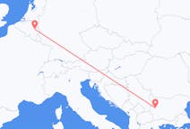 Flyg från Liege, Belgien till Sofia, Bulgarien