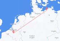 Flights from Brussels, Belgium to Rostock, Germany