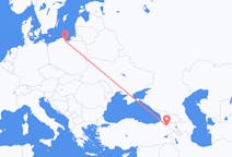 Flights from Kars, Turkey to Gdańsk, Poland