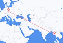 Flyrejser fra Rangoon til Prag