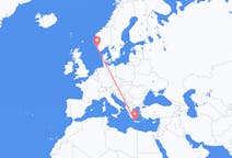 Flüge von Chania, Griechenland nach Stavanger, Norwegen