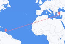 Flyrejser fra Port-of-Spain til Antalya
