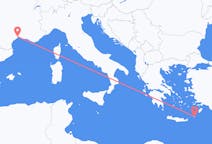Flyg från Montpellier till Karpathos