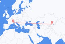 Flights from Bishkek to Turin