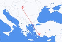 Flyrejser fra Timișoara, Rumænien til Dalaman, Tyrkiet