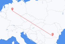 Flyreiser fra Paderborn, til București