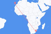 Flights from Margate, KwaZulu-Natal to Las Palmas