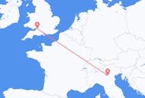 Flights from Bristol, England to Verona, Italy