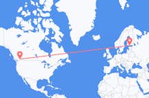 Flights from Kelowna to Helsinki