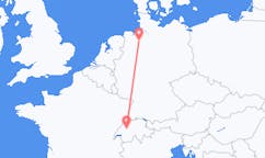 Flyg från Bern, Schweiz till Bremen, Tyskland