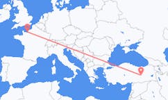 Flyreiser fra Deauville, Frankrike til Elazig, Tyrkia