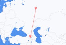 Flyg från Jerevan, Armenien till Kazan, Ryssland