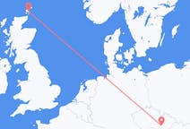 Flights from Kirkwall, the United Kingdom to Brno, Czechia