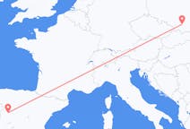 Fly fra Salamanca til Kraków