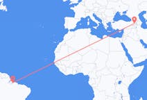 Flyreiser fra Belém, Brasil til Iğdır, Tyrkia
