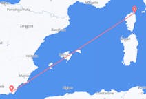 Flyg från Bastia, Frankrike till Almeria, Spanien