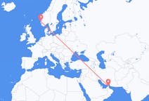 Flights from Ras al-Khaimah, United Arab Emirates to Stord, Norway