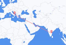 Flyreiser fra Tirupati, India til Bari, Italia