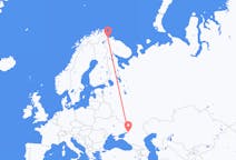 Vols depuis la ville de Rostov-sur-le-Don vers la ville de Kirkenes