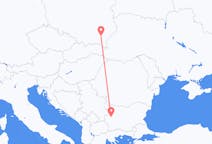 Flights from Rzeszów in Poland to Sofia in Bulgaria