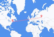 Flights from Boston, the United States to Ulyanovsk, Russia