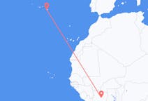 Flüge von Bouaké, Côte d’Ivoire nach Ponta Delgada, Portugal