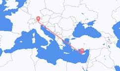 Flyreiser fra Bolzano, Italia til Páfos, Kypros