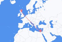 Flyreiser fra Kairo, Egypt til Edinburgh, Skottland