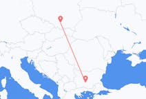 Flights from Kraków in Poland to Plovdiv in Bulgaria