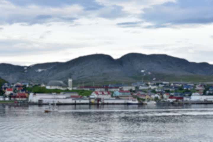 Vluchten van Hammerfest naar Mehamn
