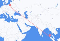Flyrejser fra Banda Aceh til Warszawa